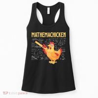 Mathemachicken Chicken Math Lover Animal Poultry Owner Women's Tank Top thumb 0