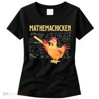 Mathemachicken Chicken Math Lover Animal Poultry Owner Women's T-Shirt thumb 0