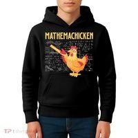 Mathemachicken Chicken Math Lover Animal Poultry Owner Kids Hoodie thumb 4