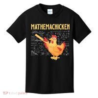 Mathemachicken Chicken Math Lover Animal Poultry Owner Kids T-Shirt thumb 0
