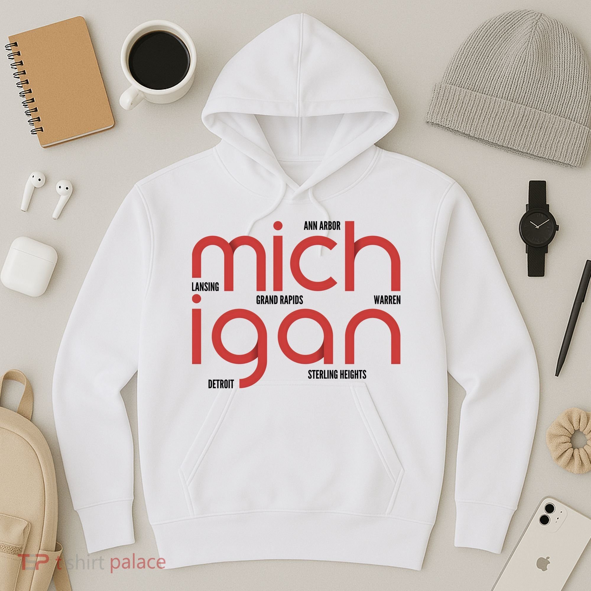 Michigan Cities Hoodie