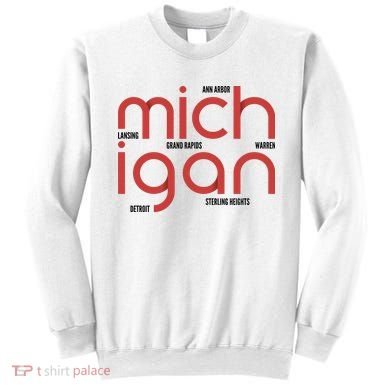 Michigan Cities Sweatshirt