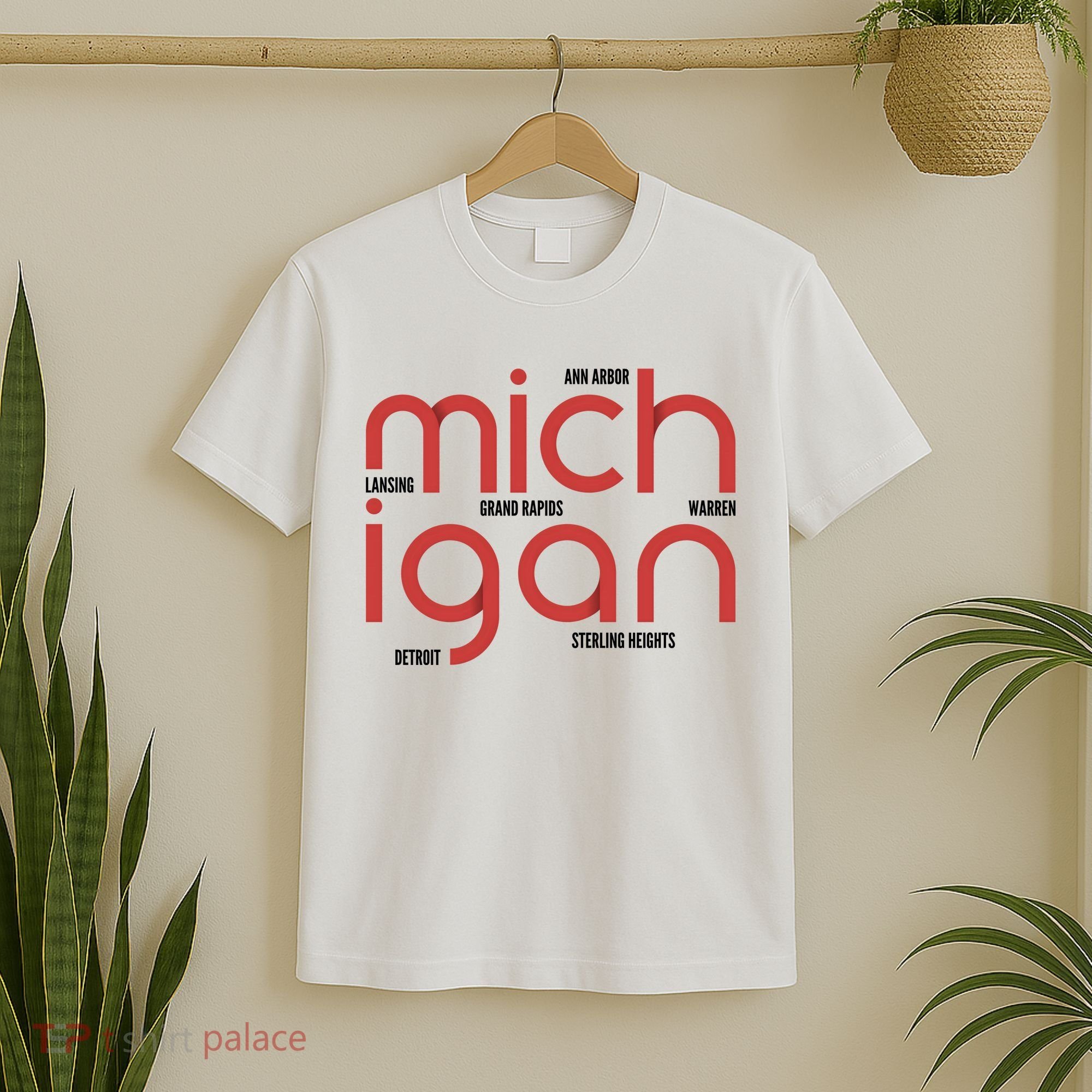 Michigan Cities T-Shirt