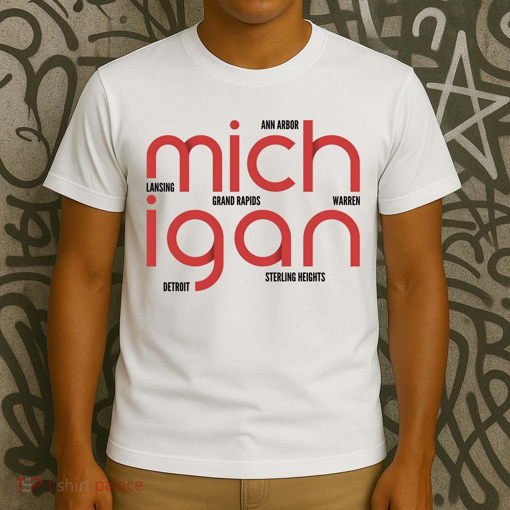 Michigan Cities T-Shirt