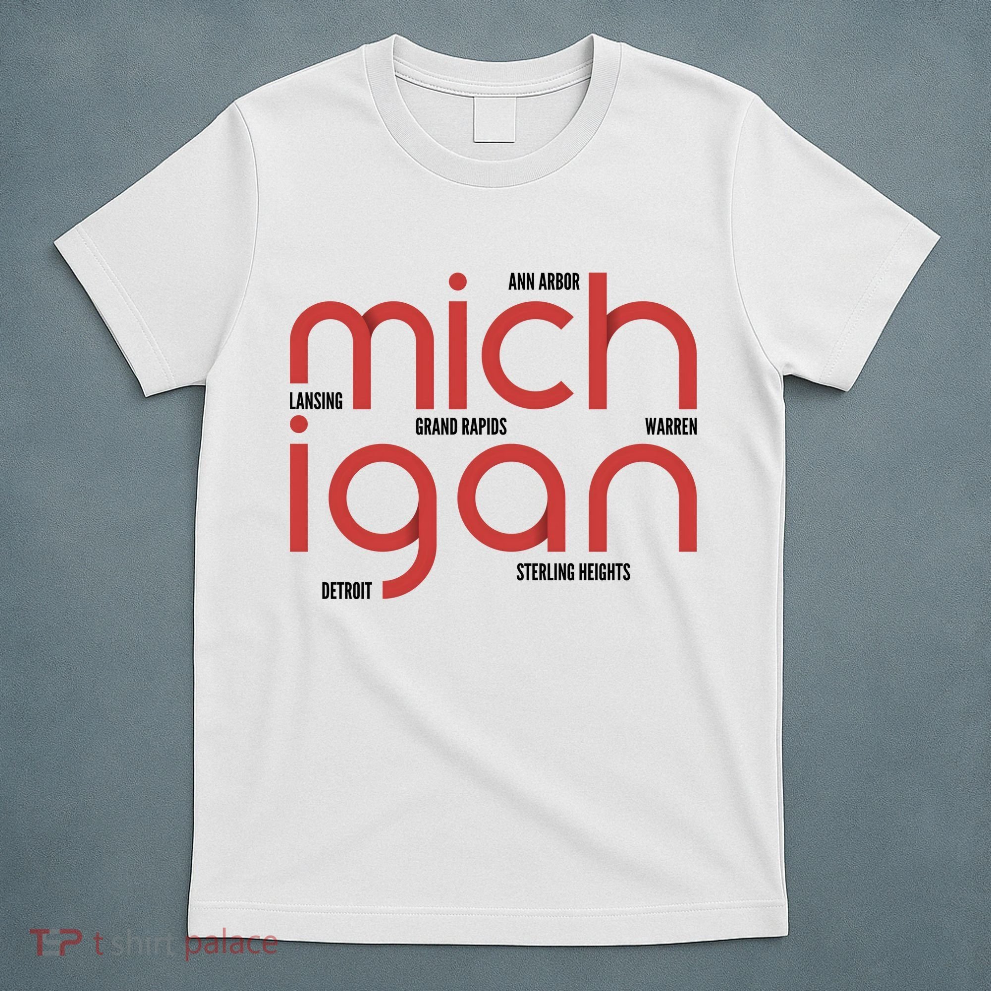 Michigan Cities T-Shirt