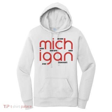 Michigan Cities Women's Hoodie
