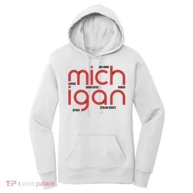 Michigan Cities Women's Hoodie