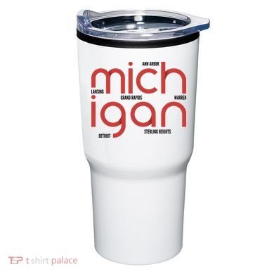 Michigan Cities Tumbler