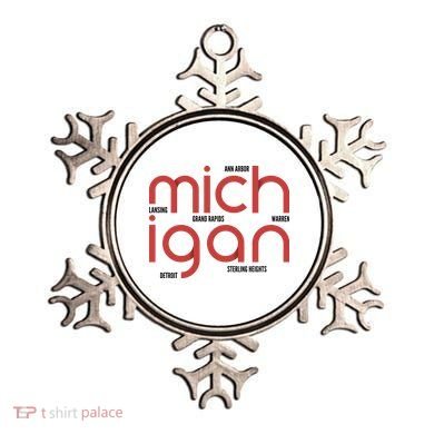 Michigan Cities Ornament