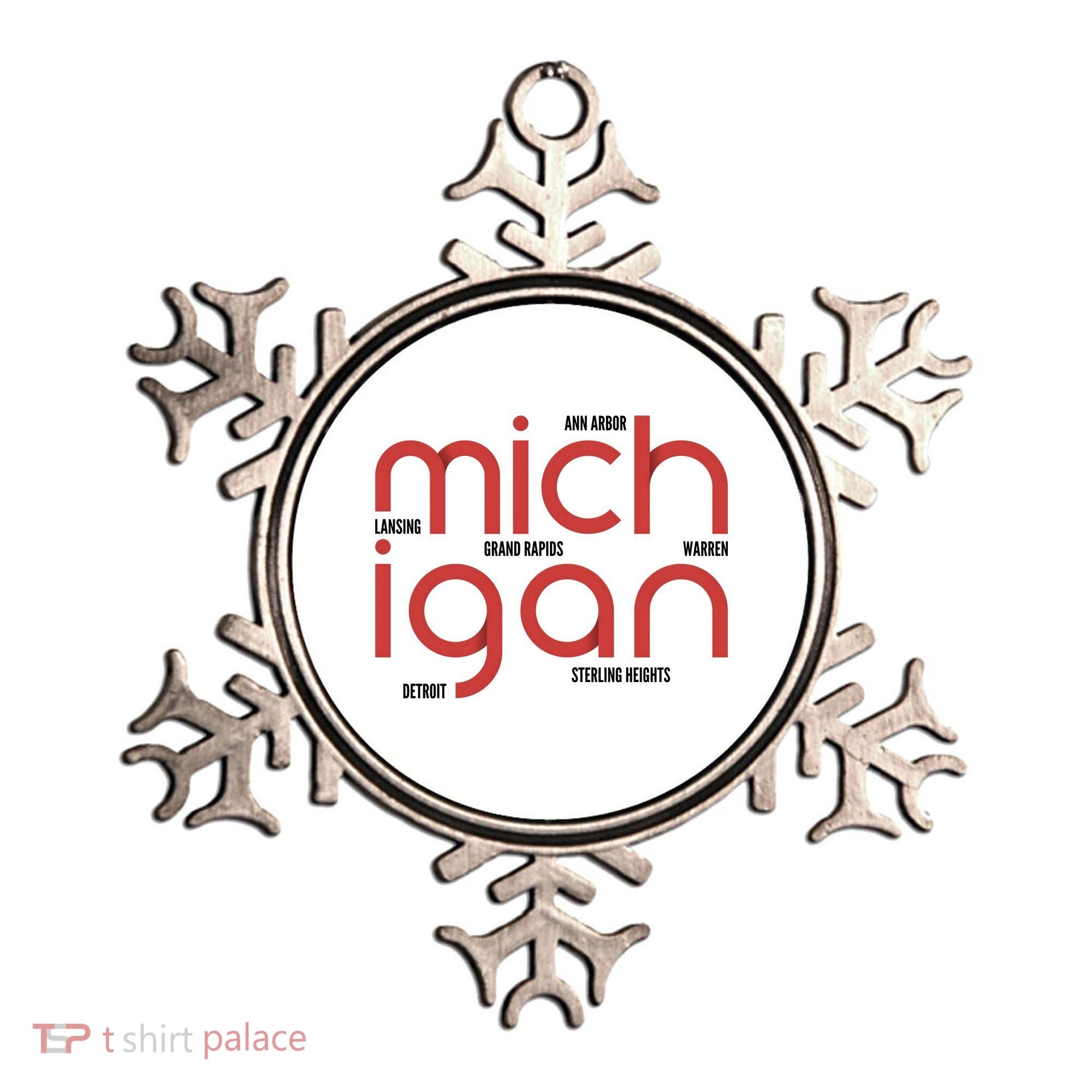 Michigan Cities Ornament