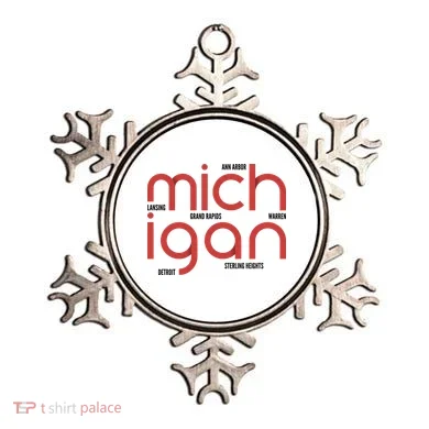 Michigan Cities Ornament