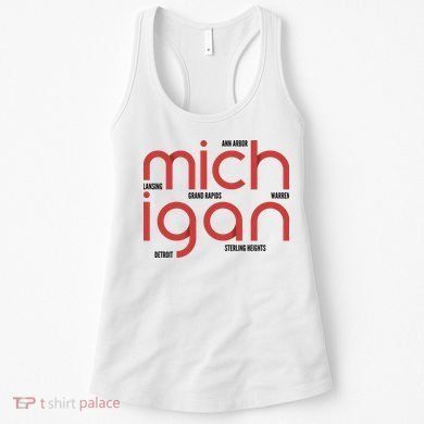 Michigan Cities Women's Tank Top