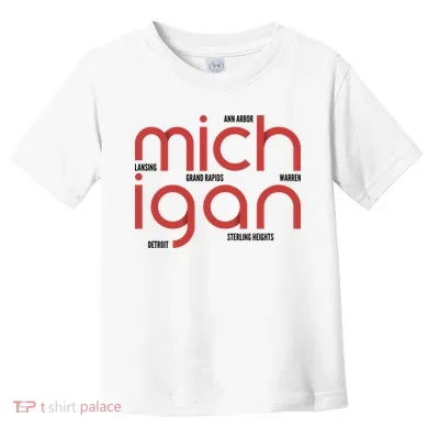 Michigan Cities Toddler T-Shirt