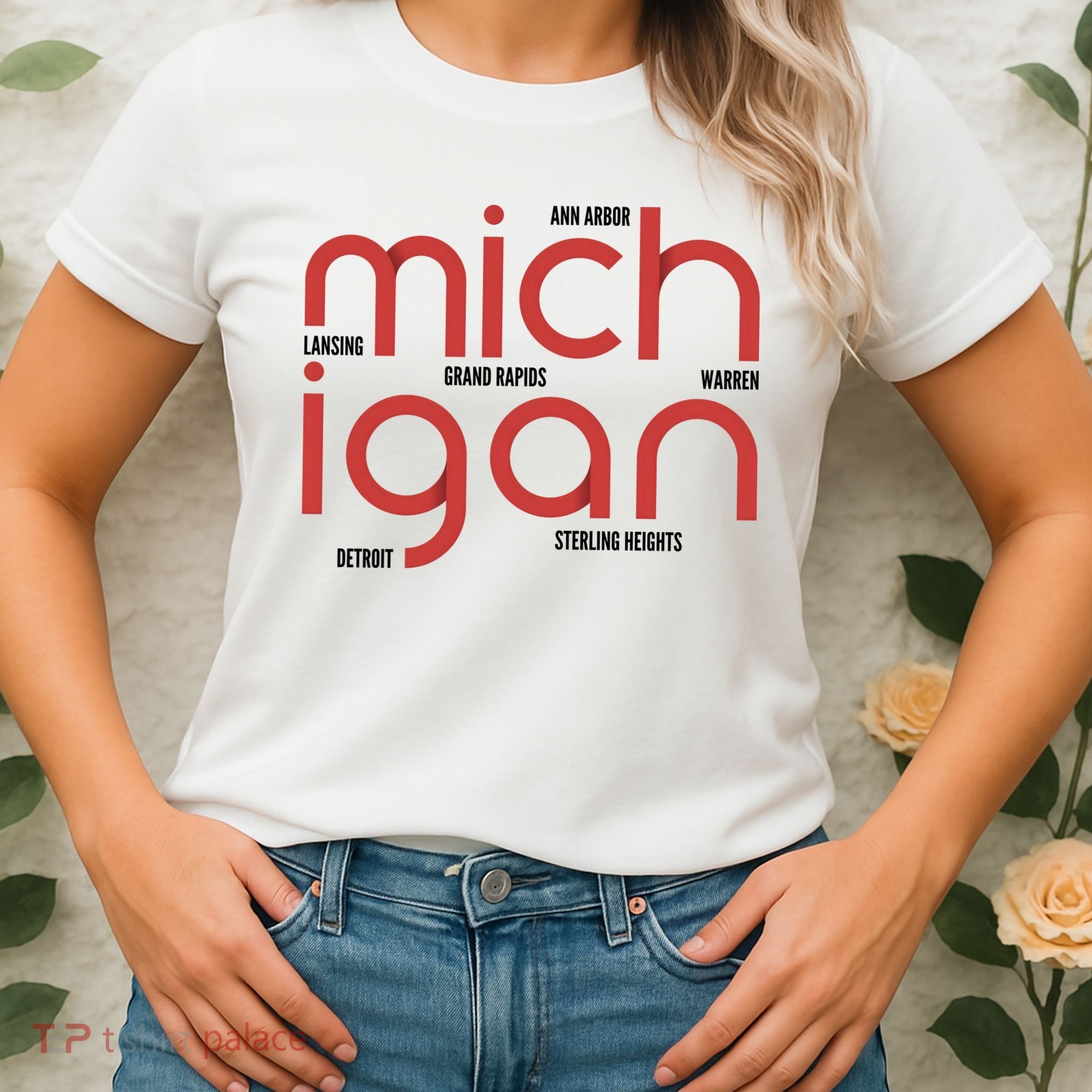 Michigan Cities Women's T-Shirt