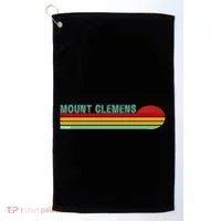Mount Clemens Michigan Golf Towel thumb 0