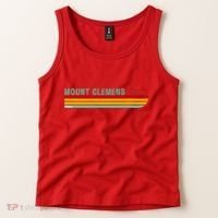 Mount Clemens Michigan Tank Top thumb 2