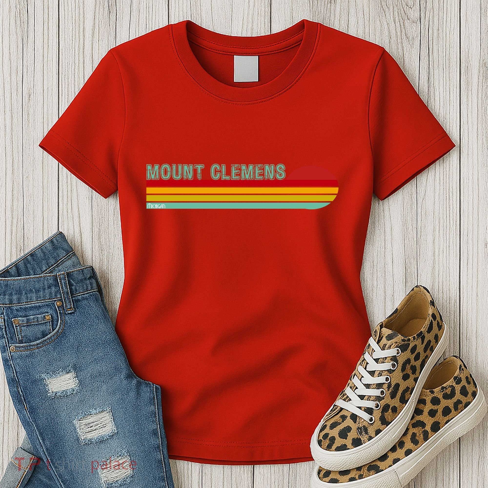 Mount Clemens Michigan Women's T-Shirt