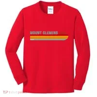 Mount Clemens Michigan Kids Long Sleeve Shirt thumb 0