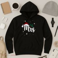 Mrs. Claus Matching Family Christmas Hoodie thumb 3