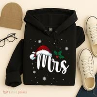 Mrs. Claus Matching Family Christmas Hoodie thumb 4