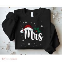 Mrs. Claus Matching Family Christmas Sweatshirt thumb 2