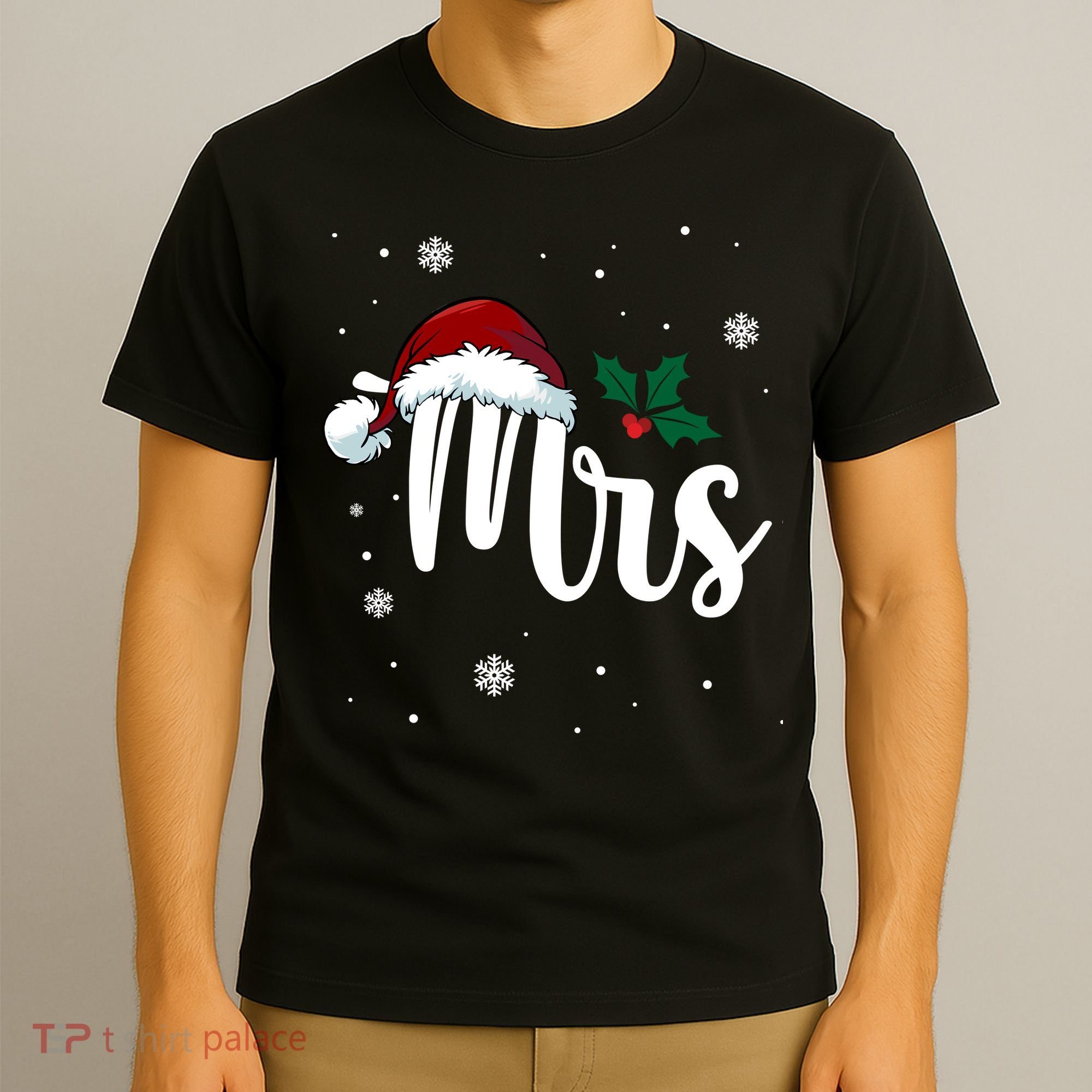 Mrs. Claus Matching Family Christmas T-Shirt