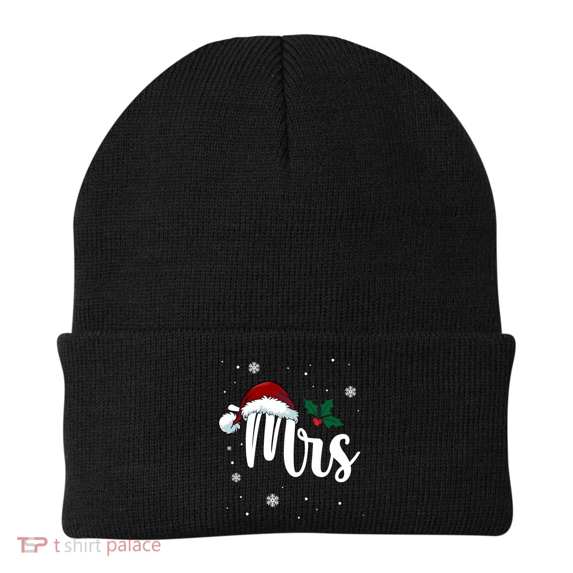 Mrs. Claus Matching Family Christmas Beanie