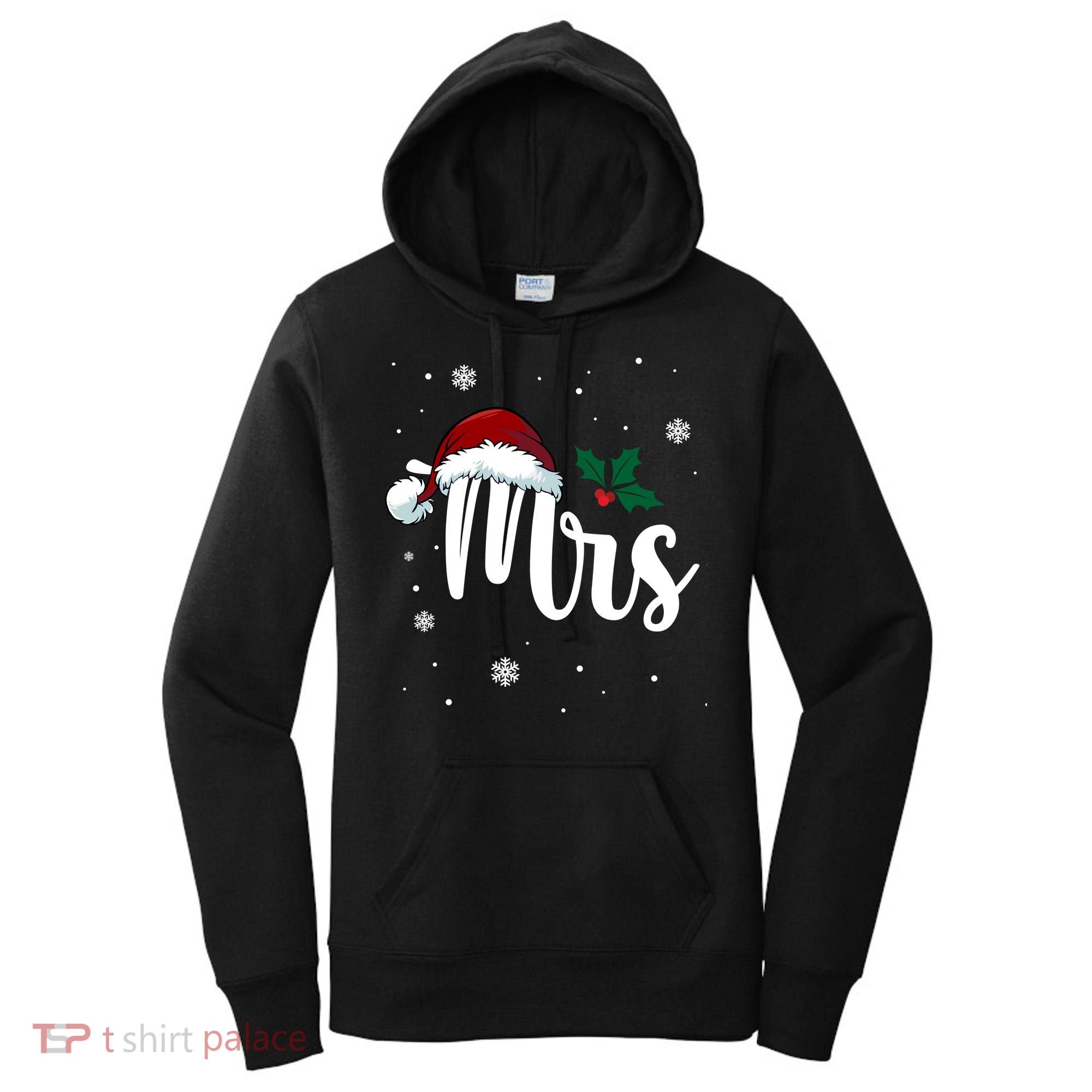 Mrs. Claus Matching Family Christmas Women's Hoodie