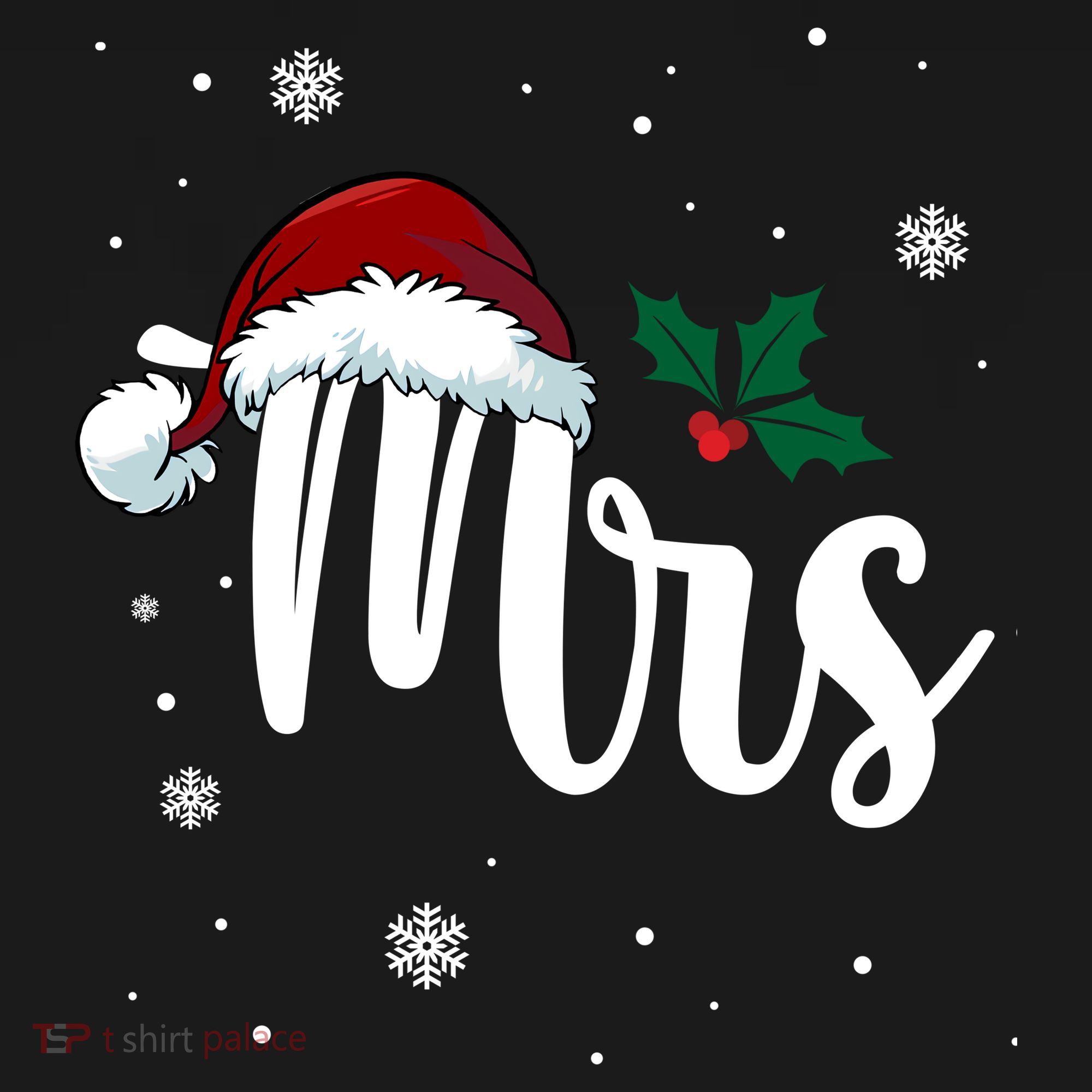 Mrs. Claus Matching Family Christmas Mousepad