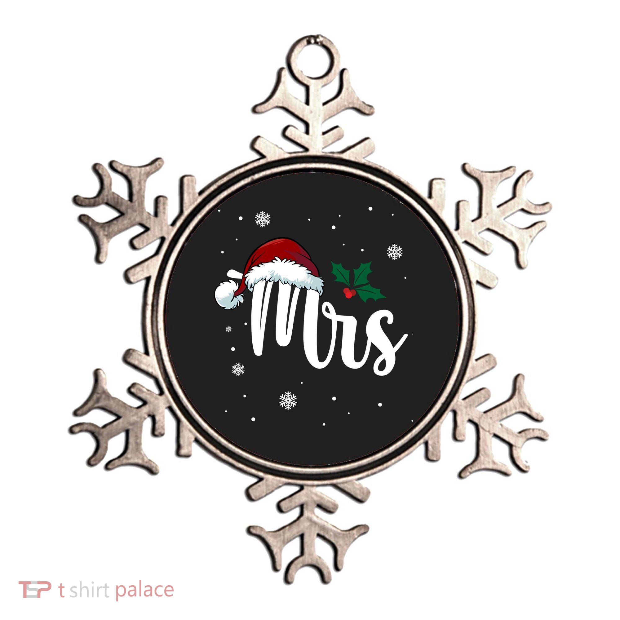 Mrs. Claus Matching Family Christmas Ornament