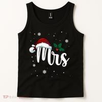 Mrs. Claus Matching Family Christmas Tank Top thumb 2