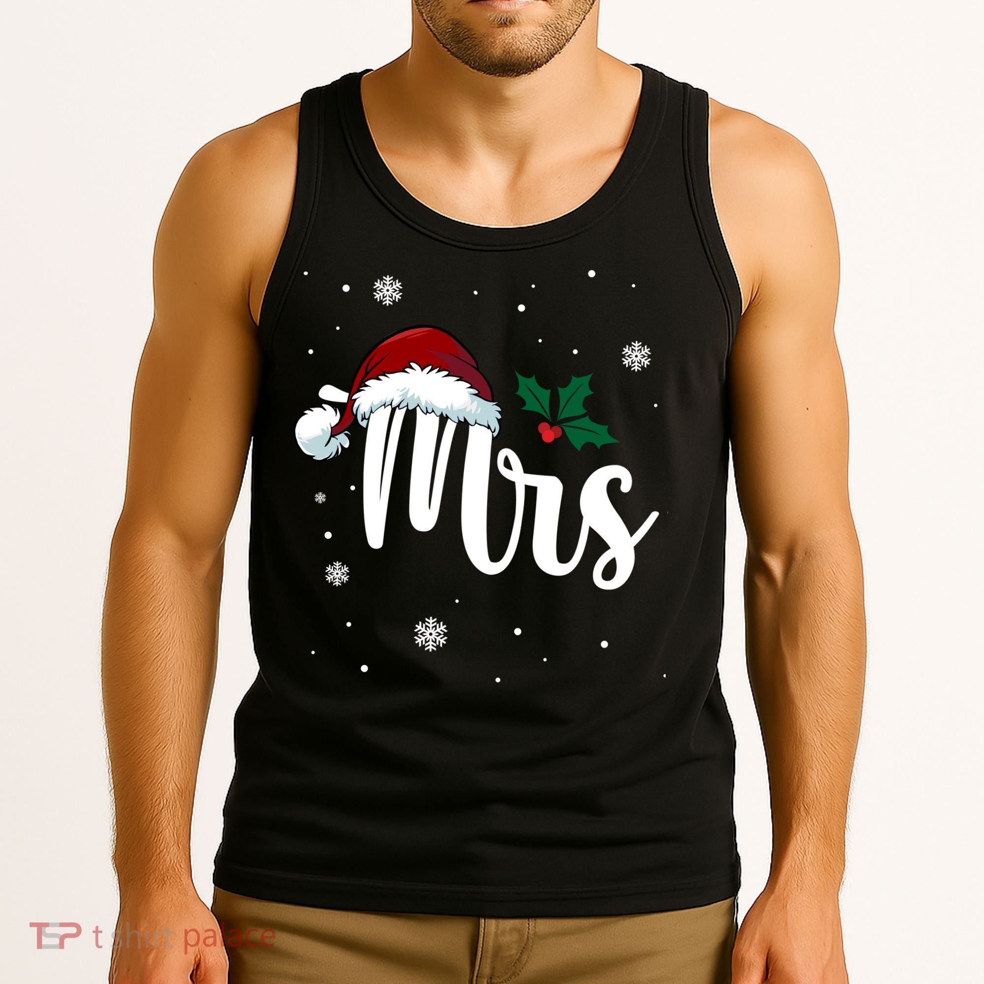 Mrs. Claus Matching Family Christmas Tank Top