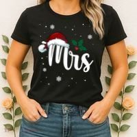 Mrs. Claus Matching Family Christmas Women's T-Shirt thumb 2