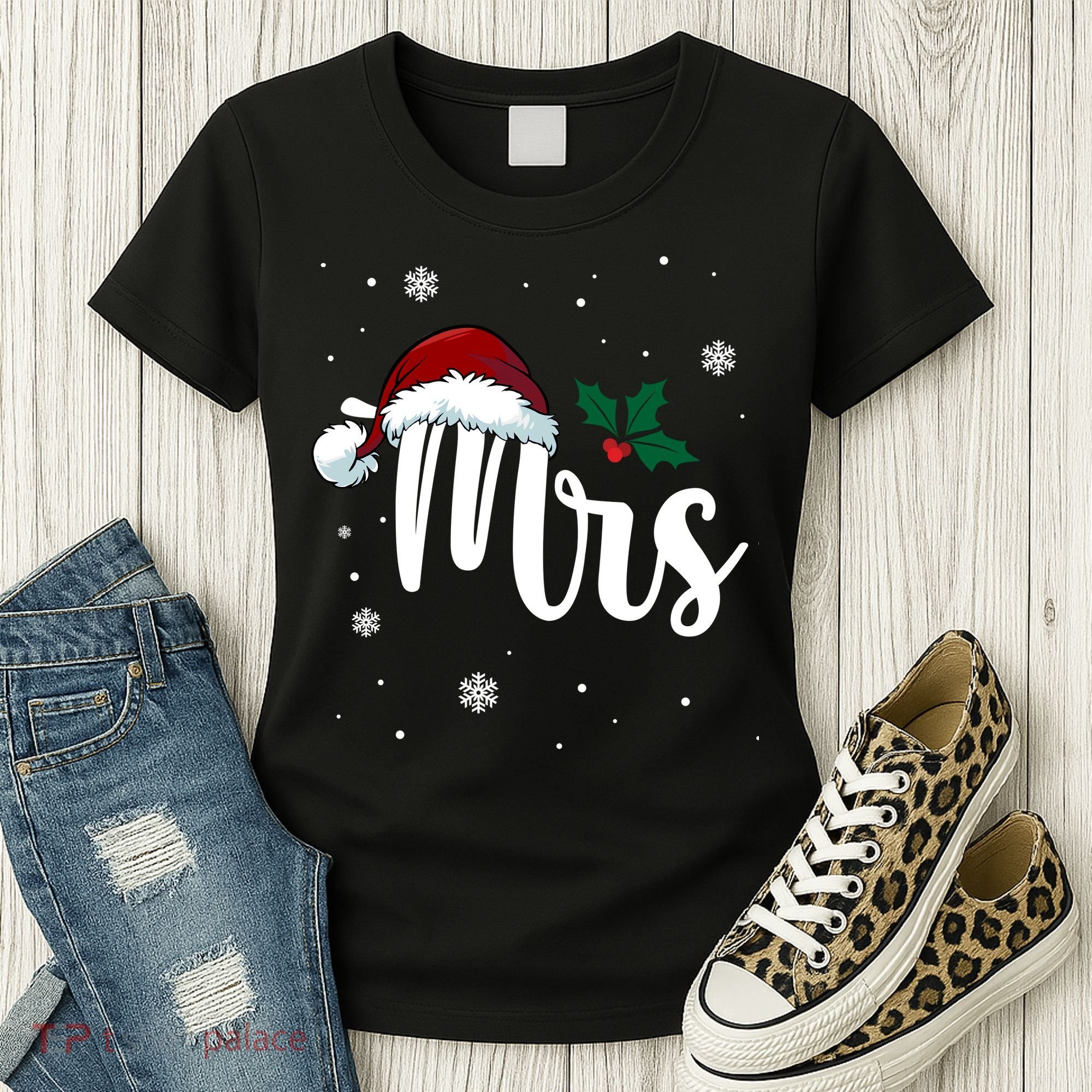 Mrs. Claus Matching Family Christmas Women's T-Shirt