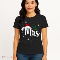 Mrs. Claus Matching Family Christmas Women's T-Shirt thumb 4