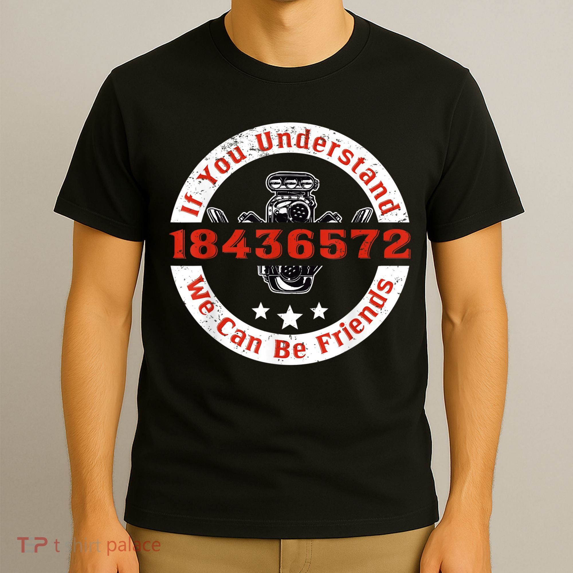 Mechanic Car Mechanic 18436572 V8 Mechanical Engineer T-Shirt