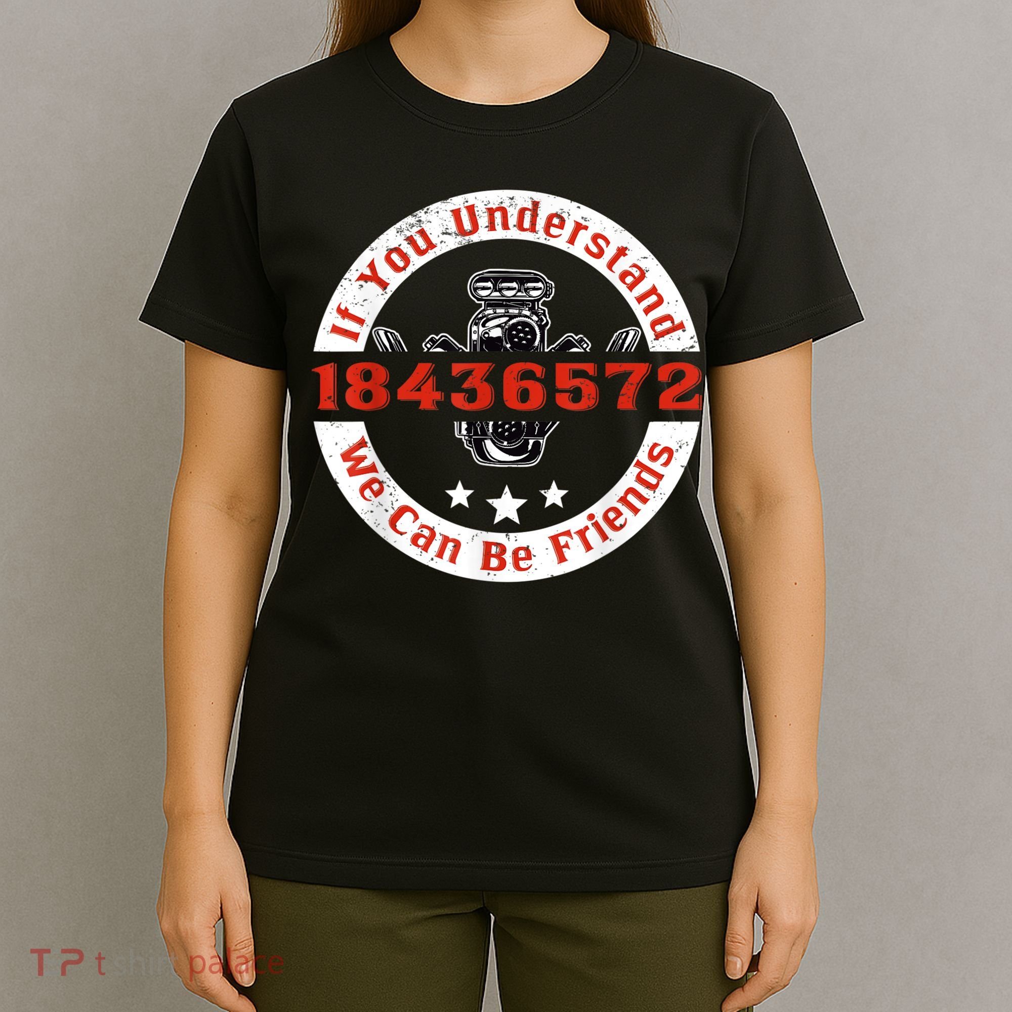 Mechanic Car Mechanic 18436572 V8 Mechanical Engineer T-Shirt