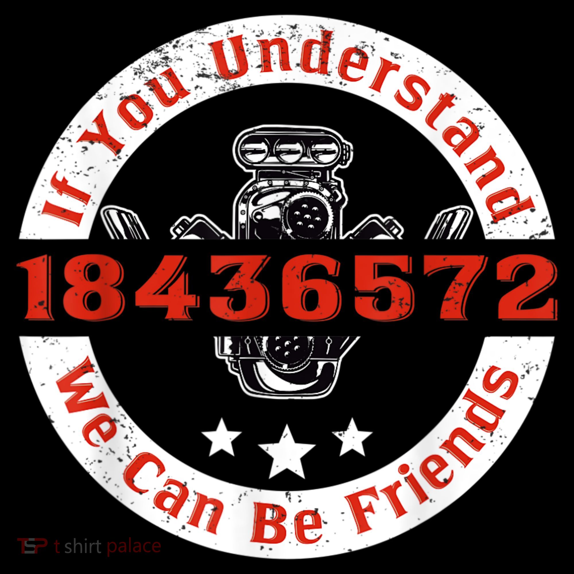 Mechanic Car Mechanic 18436572 V8 Mechanical Engineer T-Shirt