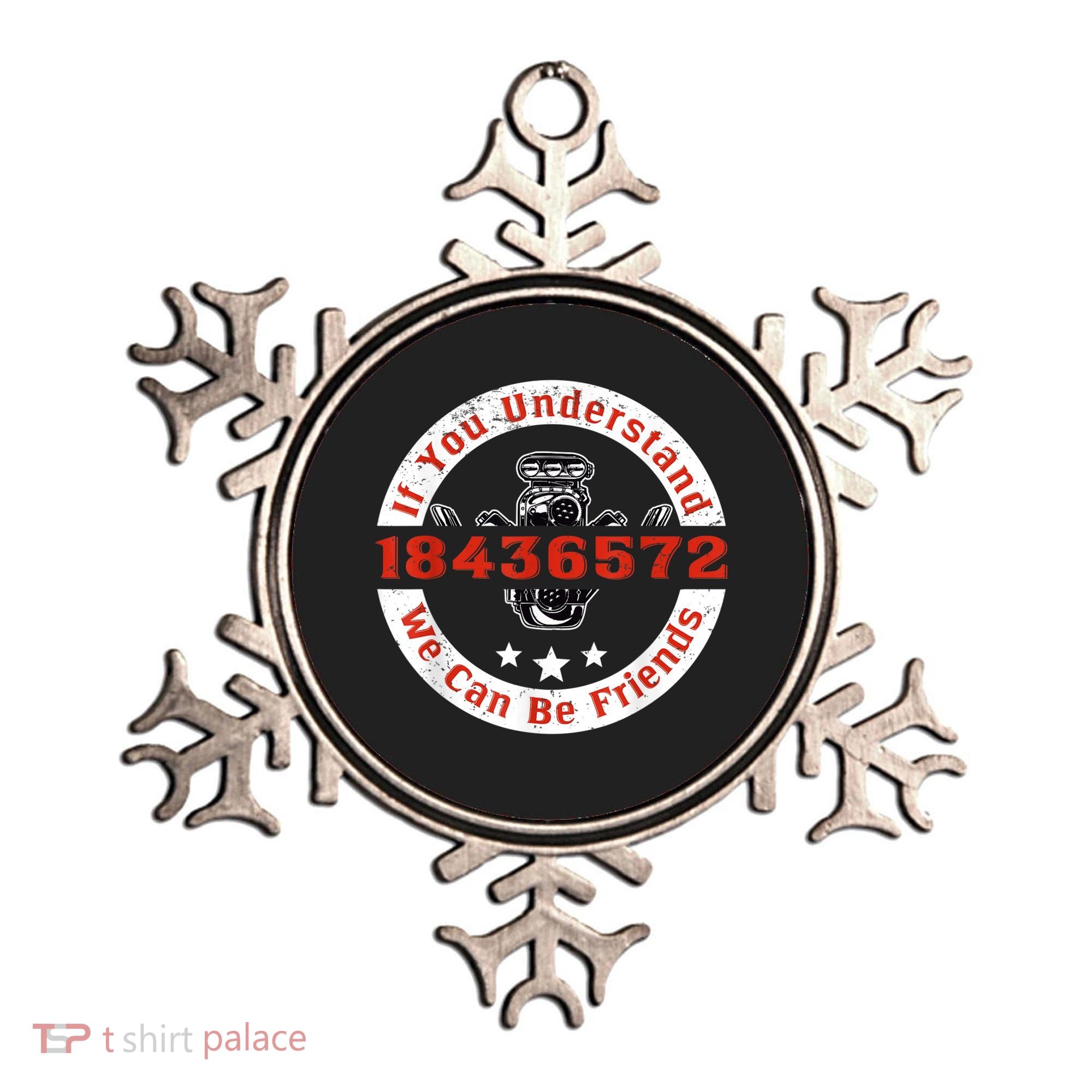 Mechanic Car Mechanic 18436572 V8 Mechanical Engineer Ornament
