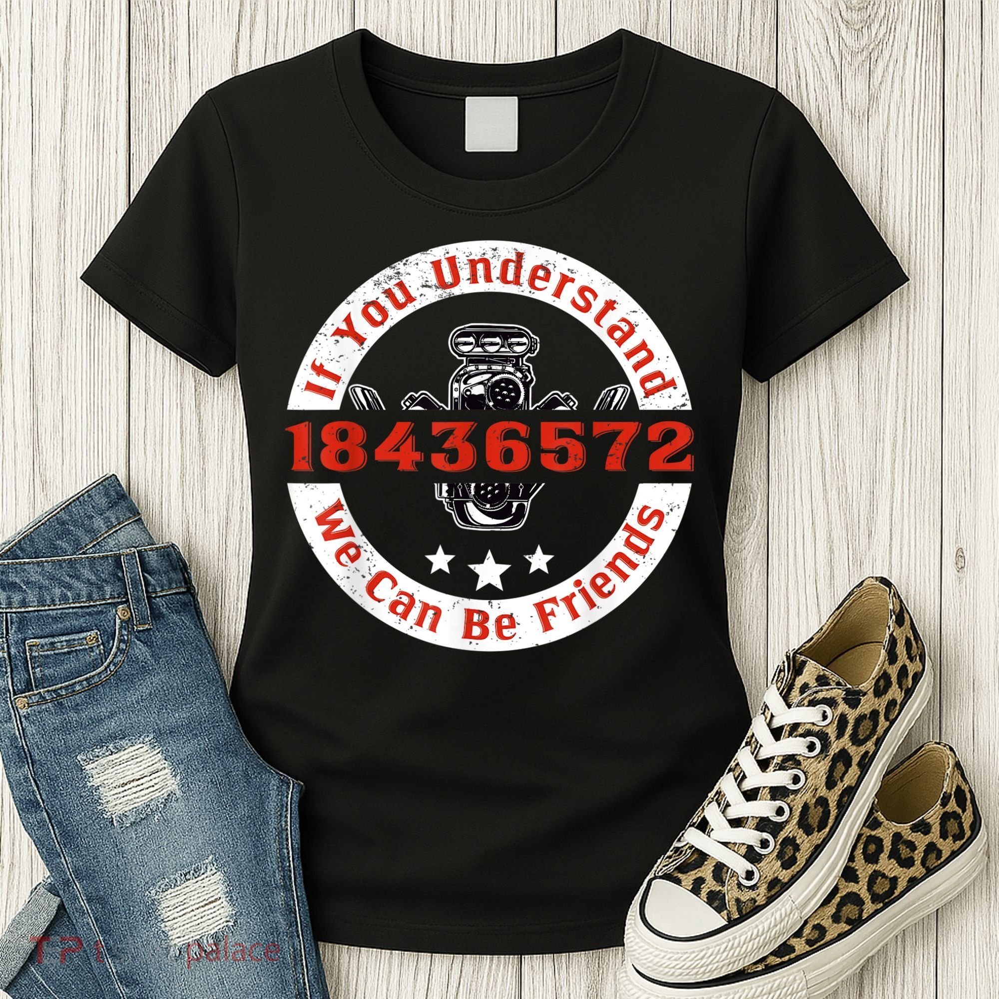 Mechanic Car Mechanic 18436572 V8 Mechanical Engineer Women's T-Shirt