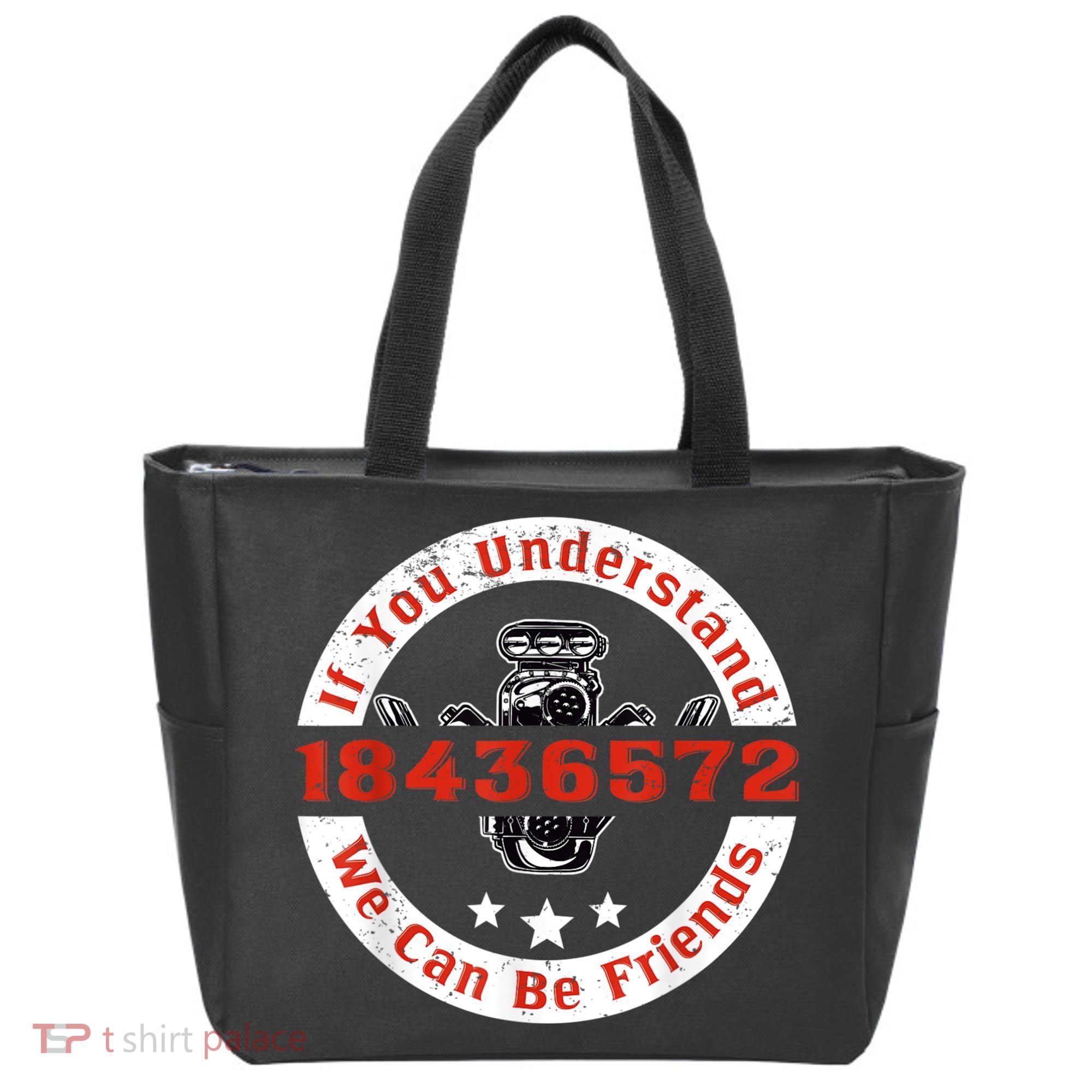 Mechanic Car Mechanic 18436572 V8 Mechanical Engineer Tote Bag