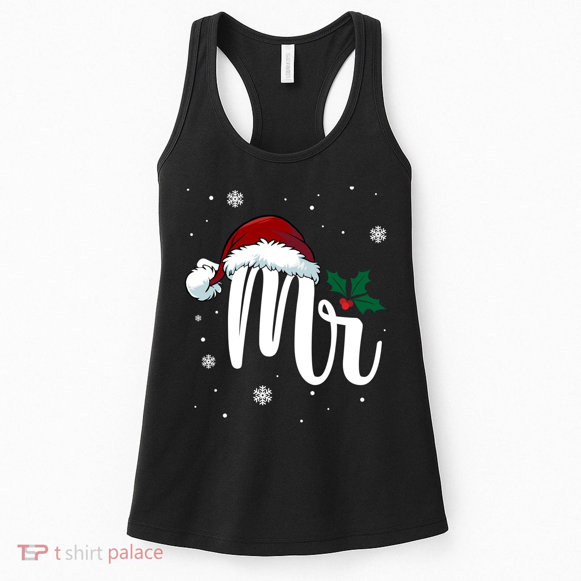 Mr. Claus Matching Family Christmas Women's Tank Top