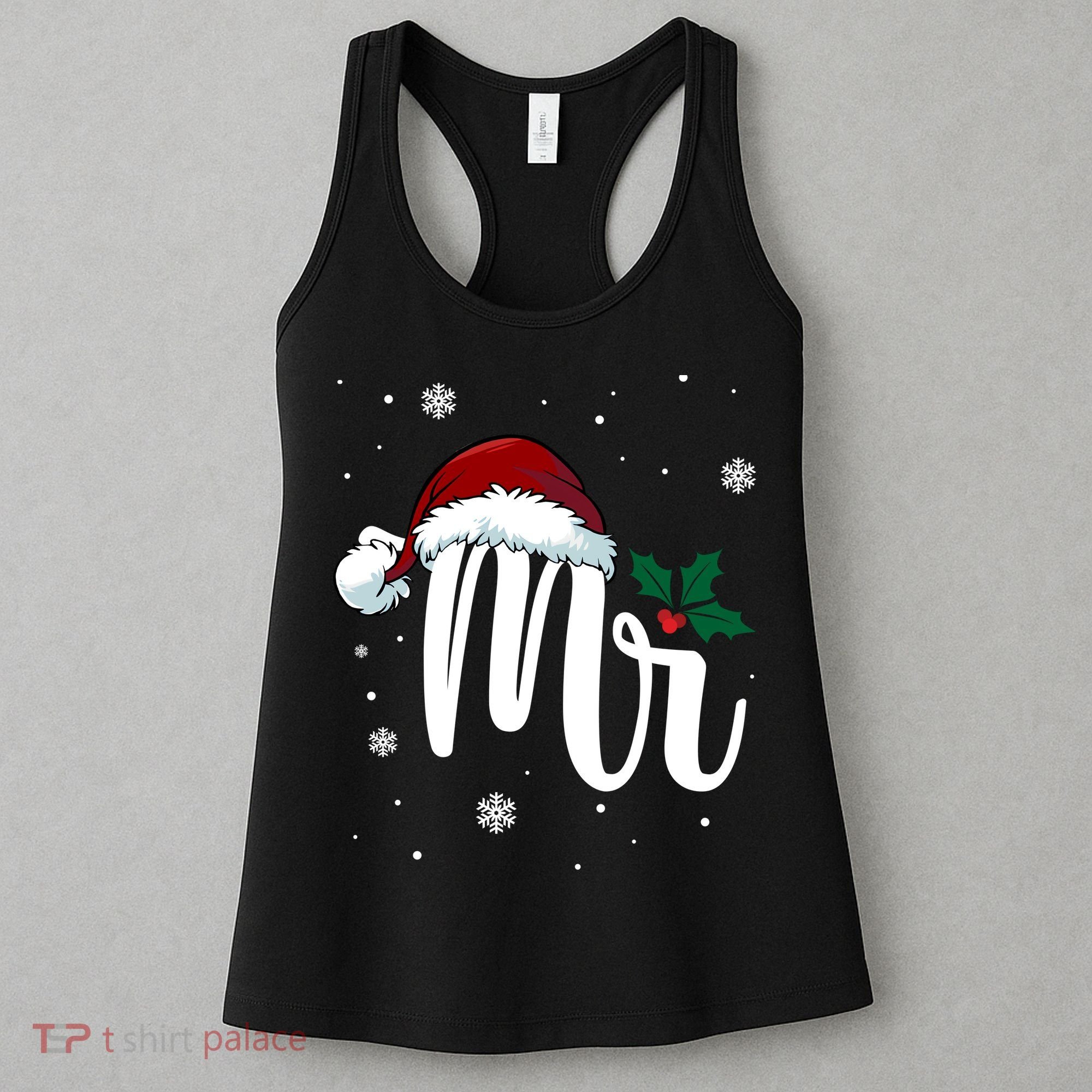 Mr. Claus Matching Family Christmas Women's Tank Top