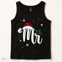 Mr. Claus Matching Family Christmas Tank Top thumb 2