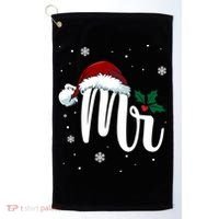 Mr. Claus Matching Family Christmas Golf Towel thumb 0