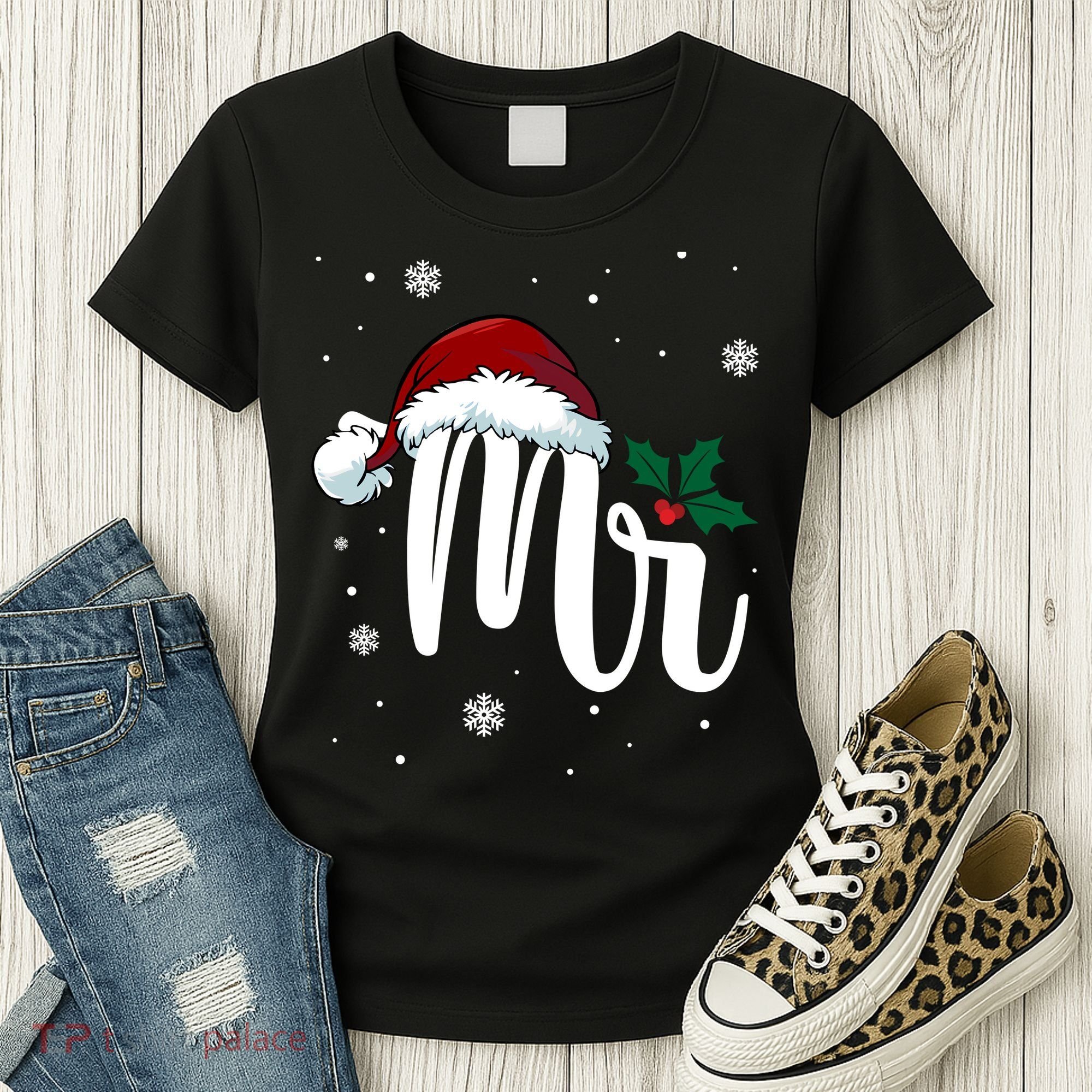 Mr. Claus Matching Family Christmas Women's T-Shirt