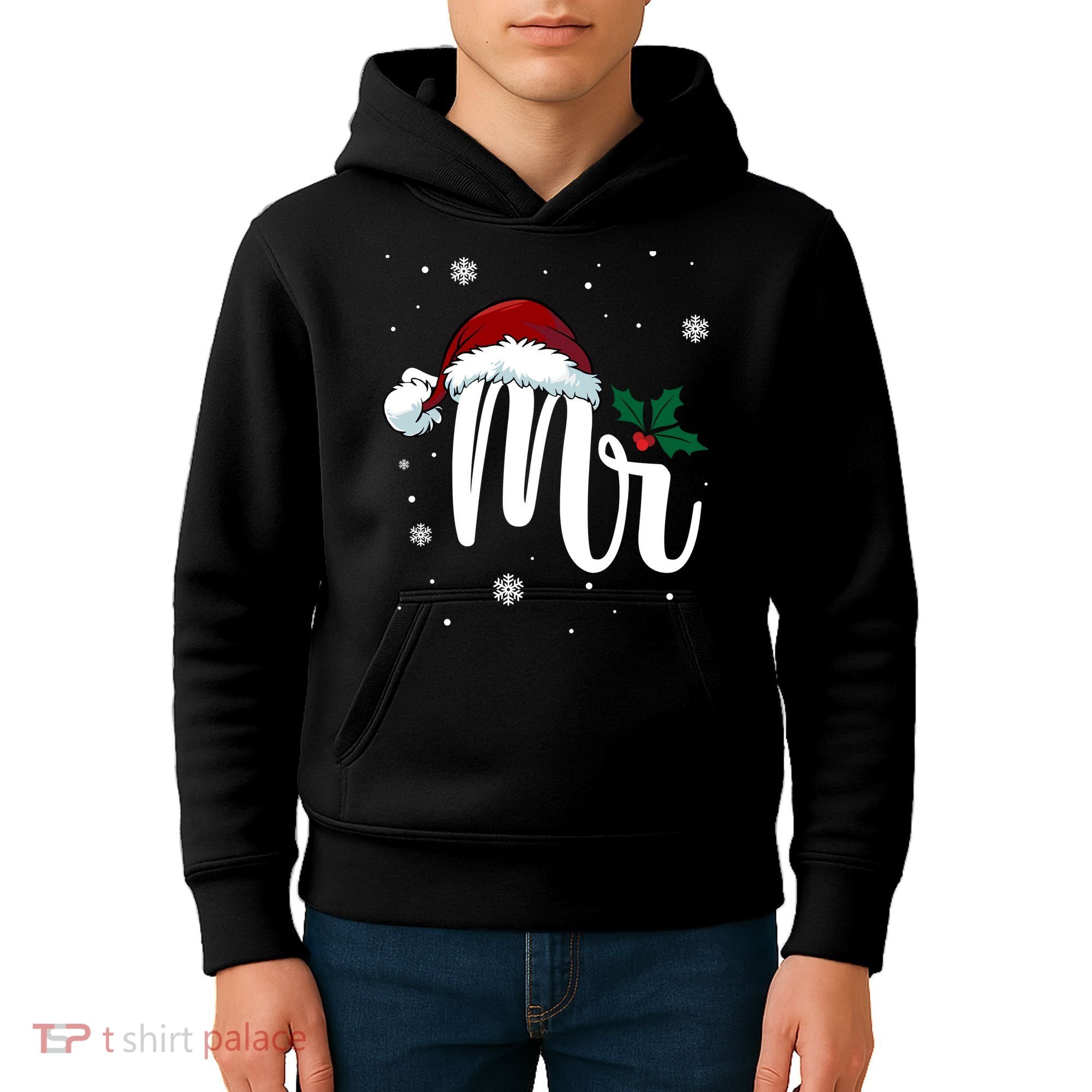 Mr. Claus Matching Family Christmas Kids Hoodie