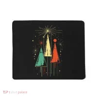 Mid Century Modern Christmas Mousepad thumb 0