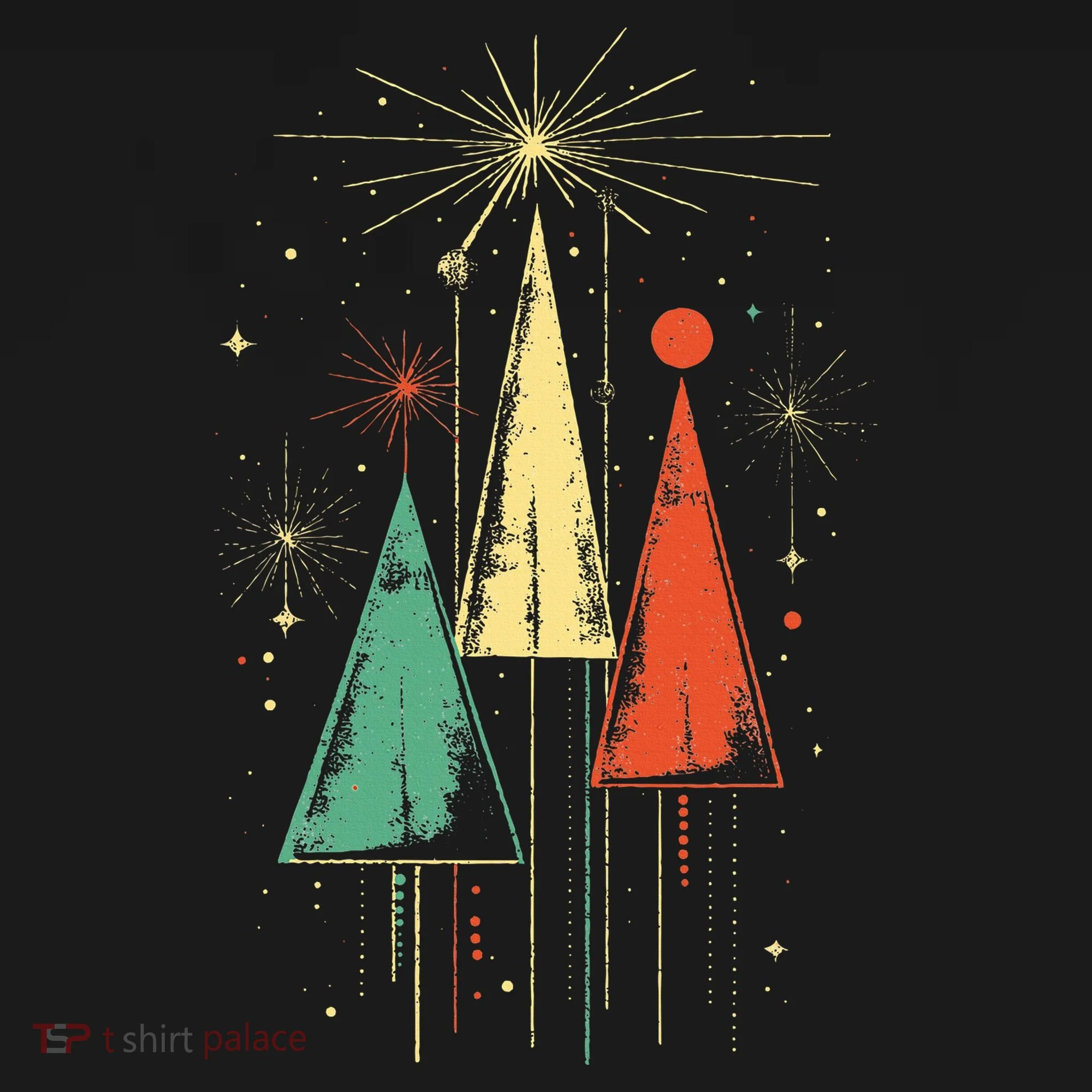 Mid Century Modern Christmas Ornament