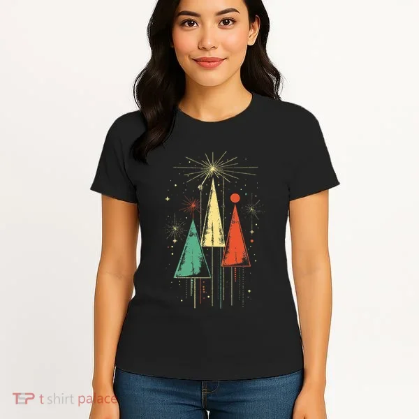 Mid Century Modern Christmas Women's T-Shirt